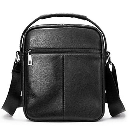 100% Genuine Leather Men's Messenger/Shoulder Bag 8" Handbags Crossbody Bags