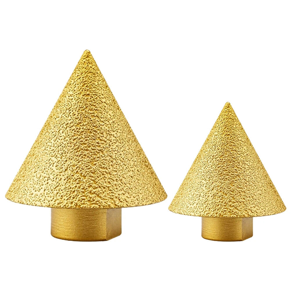 Grinding Wheel M10 Thread Conical Diamond Chamfer Countersink Bits Tools 38-50mm