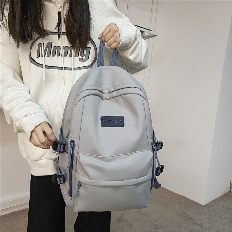 Women's Knit Backpack Ladies School Bag Female College Pattern Backpack