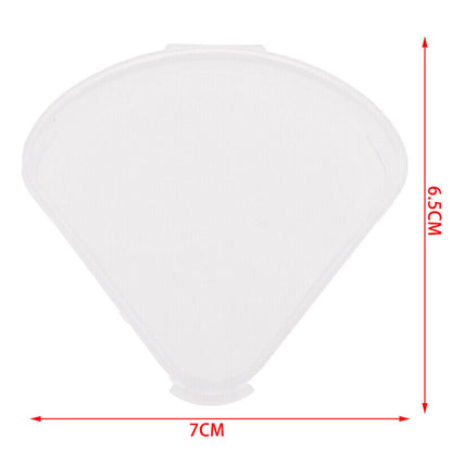 Portable Triangle Sponge Transparent Cosmetic Bag Makeup Puff Box Storage .82