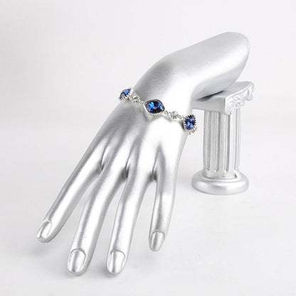 Hand Mannequin Form Resin Black Silver Jewelry Bracelet Ring Watch Display Stand