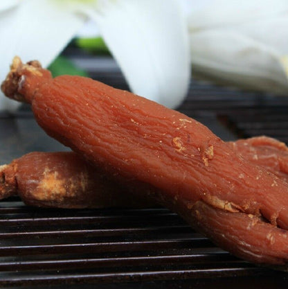 500g, Asian Panax Korean Red Ginseng Root,Chinese Herbal 5-6 years free shipping