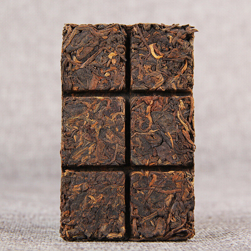 Pu'er Tea Brick Ancient Tree Rock Sugar Sweet Ripe 40g Pu-Erh Tea Healthy Drink