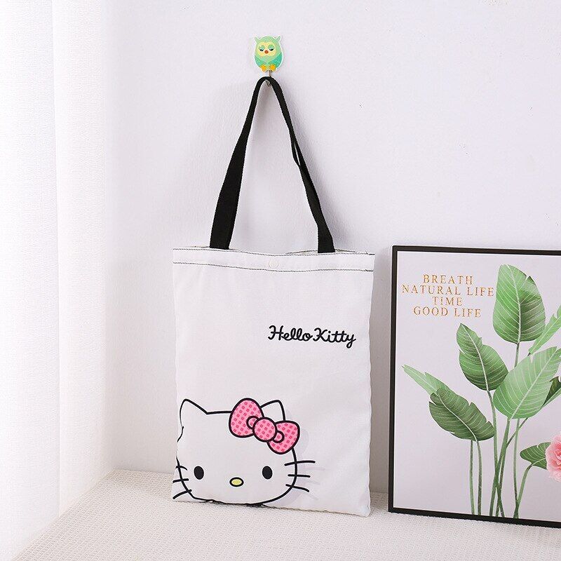 HelloKitty Handbag My Melody Kuromi Cute Beauty Shopping Storage Shoulder Bag