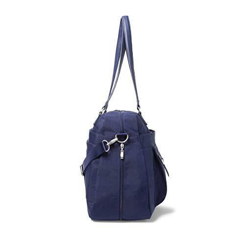Baggallini Overnight Expandable Laptop Tote - Lightweight One Size, Navy