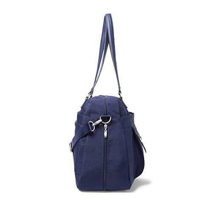 Baggallini Overnight Expandable Laptop Tote - Lightweight One Size, Navy