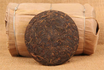 100g Chinese Pu-erh Tea Laoweidao Cooked Puerh Tea Organic Pu'er Black Tea Cake