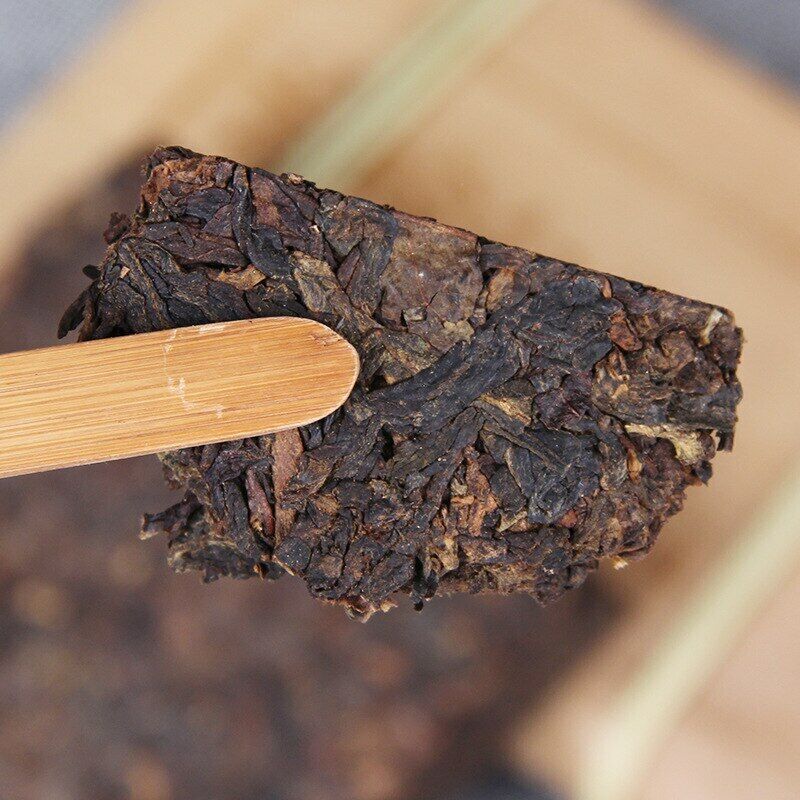 500g Island Old Tree Shu Puer Tea 2015 Arbor Fragrant Tea Brick Ripe Puerh