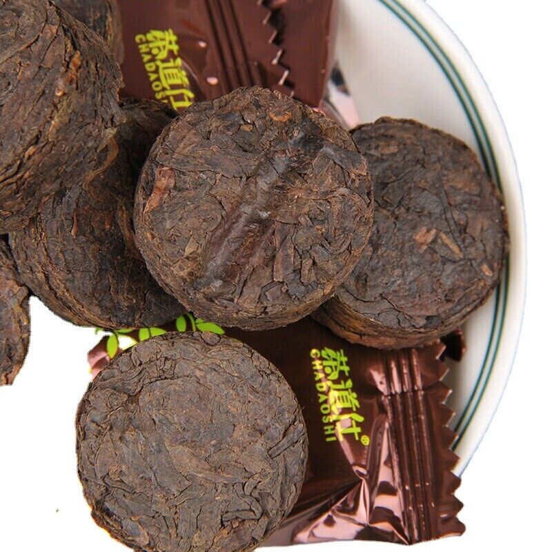 500g Top Puerh Ripe Tea Small Tuocha Candy Paper Original Small Tuocha Ripe Tea