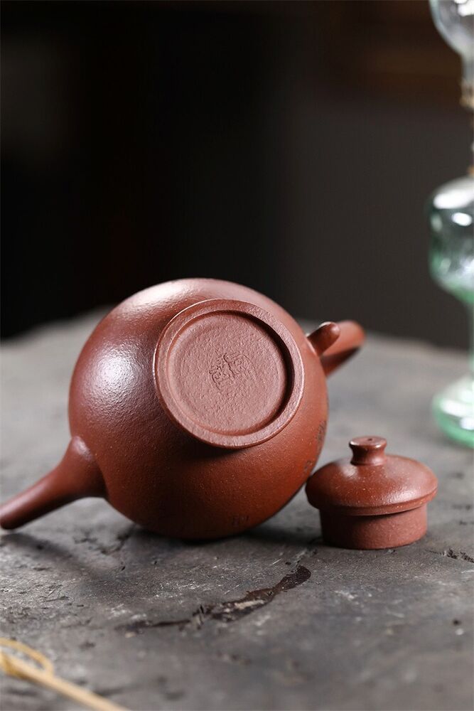 230cc chinese Yixing Handmade Zisha teapot LongXueShe MeiDeng Hu Gongfu Tea Pot