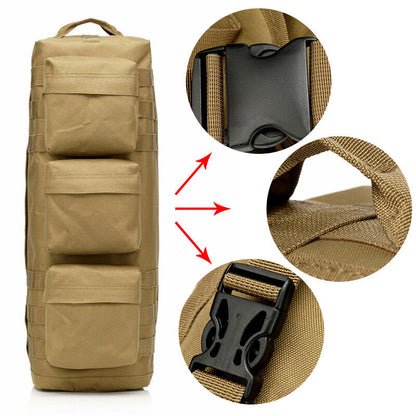 Metal Detector Camo Bag Storage Zipper Pocket Heavy Duty Detecting Carrying Case