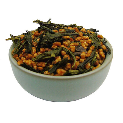 Geimaicha Green Tea Roasted Rice Sencha Genmaicha Brown Rice Tea 500g/1.1LB