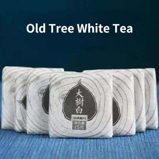 Mini Yunnan Ancient Tree Old White Tea Benefits Chinese Organic White Tea Brick