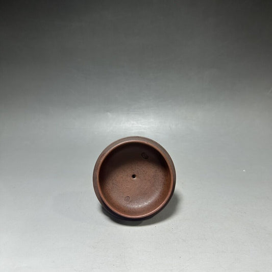 vintage chinese yixing purple clay teapot zisha ceremony carving Collectible art