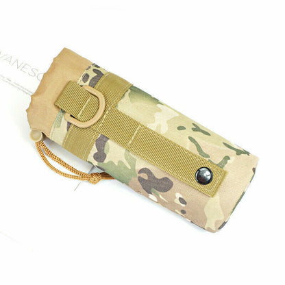 Hunting Water Bottle Bag Kettle Pouch Holder Camping Bag for Tactical Backpack