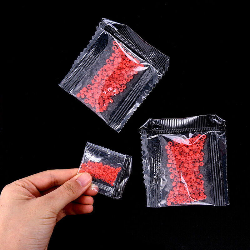 12bags/set=2400pcs Red Fishing Accessories Tackle Rubber Band For Bloodworm B-ca