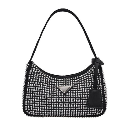 Leather Underarm Shoulder Bag Fashion Small Purse Handbag Tote Bag 15*23*6CM 1PC