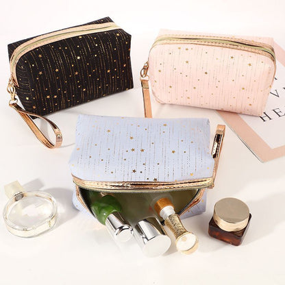 Cosmetic Bag Makeup Bag Stars Pouch Wash Toiletry Travel Tampon Holder Organizer