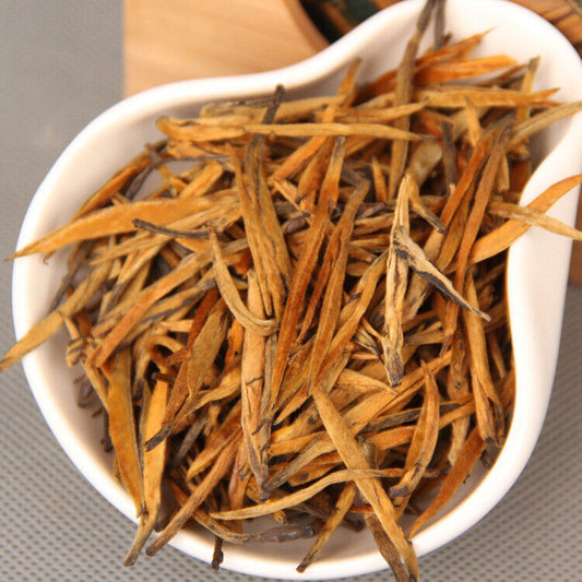 Supreme Yunnan Black Tea Fengqing Dian Hong Golden Buds Needle Dianhong 250g