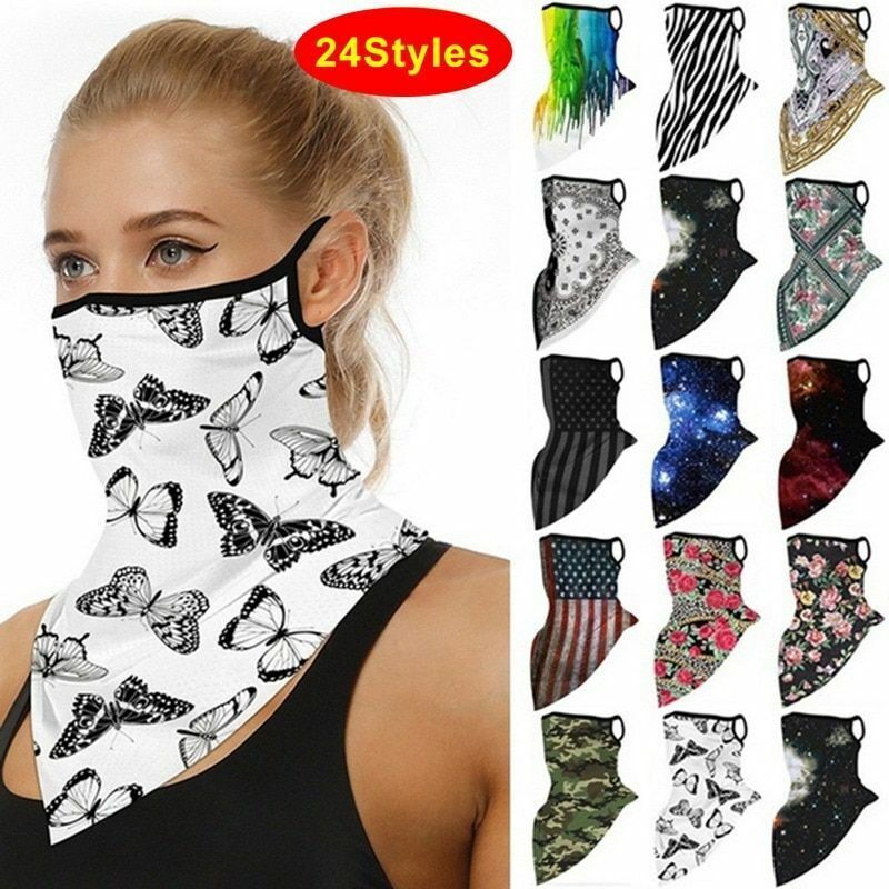 Unisex Balaclava Scarf Sports Buff On Neck Outdoor Cycling Headband Scarves Mask