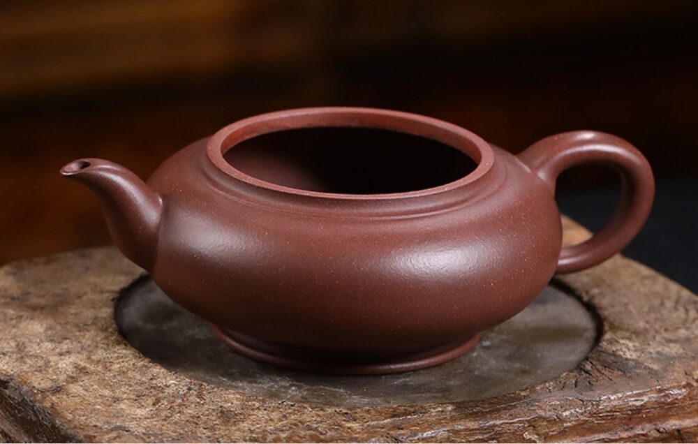 280cc chinese Yixing Handmade Zisha Zhongcaoqing clay Teapot ZhaoCai Hu Tea Pot