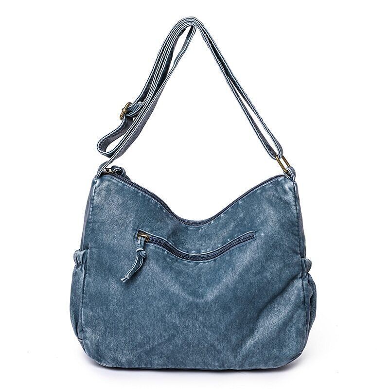 Women Bags Shoulder Bag Leather Handbags Shoulder Crossbody Pack Brown