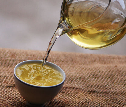 Menghai Liming 2007 Octagonal Pavilion Royal Arbor Puer Tuocha Raw Tea 200g