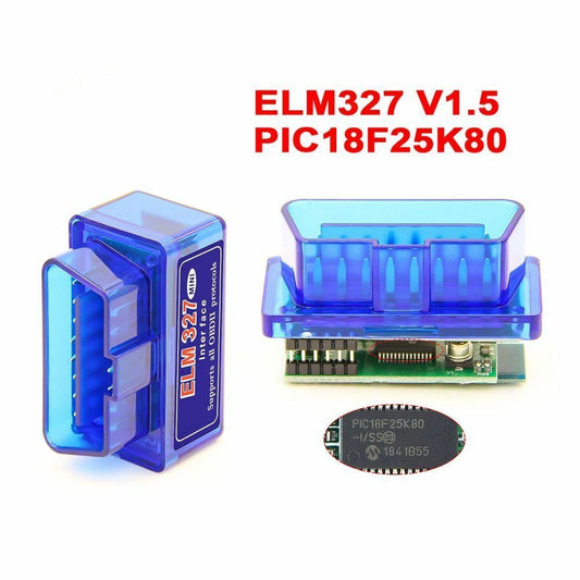 OBD2 Diagnostic Tool MINI PIC18F25K80 ELM327 V1.5 Bluetooth Scanner Adapter OBD