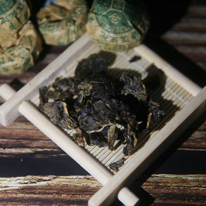 Laocang 原装芳香云南生普洱 Tuocha 迷你 Pu Erh Tuo Cha 茶-
