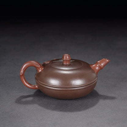 Chinese Yixing Zisha Clay Handmade Exquisite Teapot （松竹梅 底款：汪寅仙）