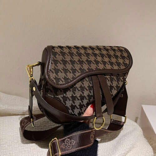 Saddle Handbag Women Shoulder Crossbody Bags Ladies Bag
