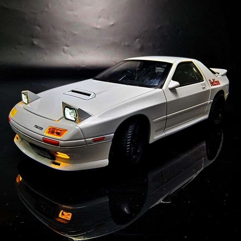 1:24 Mazda RX7 Druckguss Modellauto Legierung Sportwagen Spielzeug Fahrzeug Geschenksammlung-