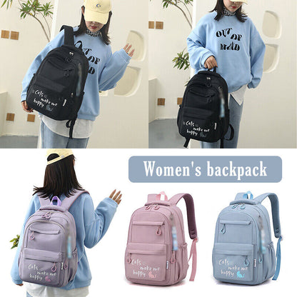 Middle School Bag for Girls Teenager Primary Student Backpack Large Capacity