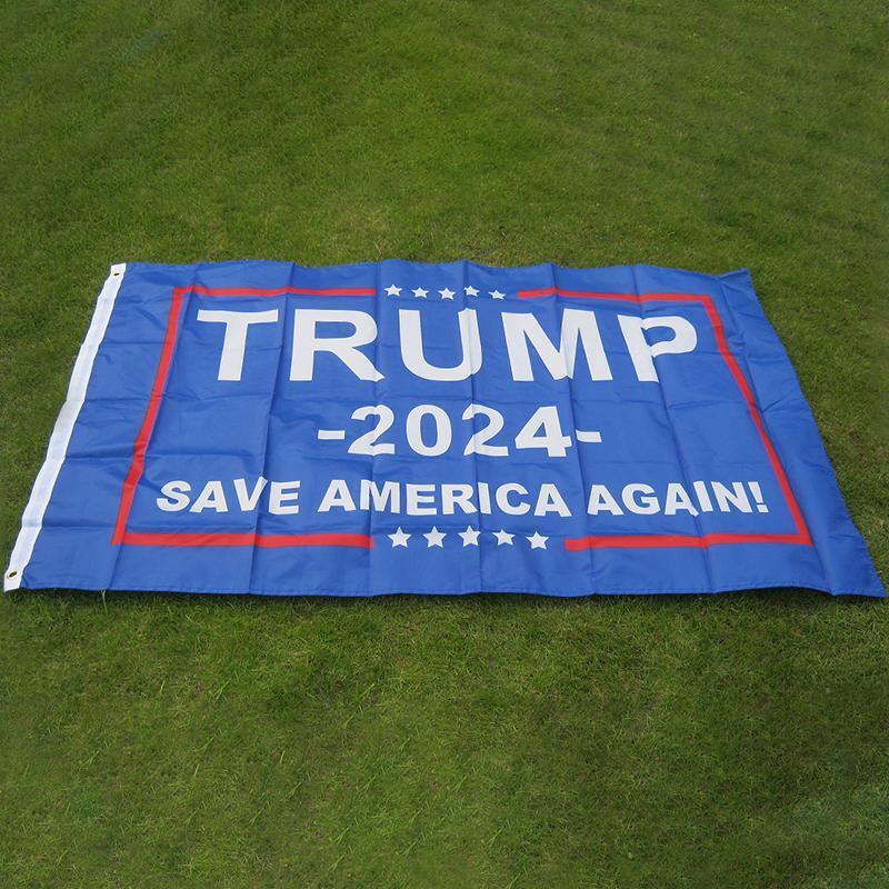 Donald Trump Flag Aerlxemrbrae 150x90cm Trump 2024 Flag - Save America Again New