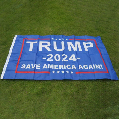 Donald Trump Flag Aerlxemrbrae 150x90cm Trump 2024 Flag - Save America Again New