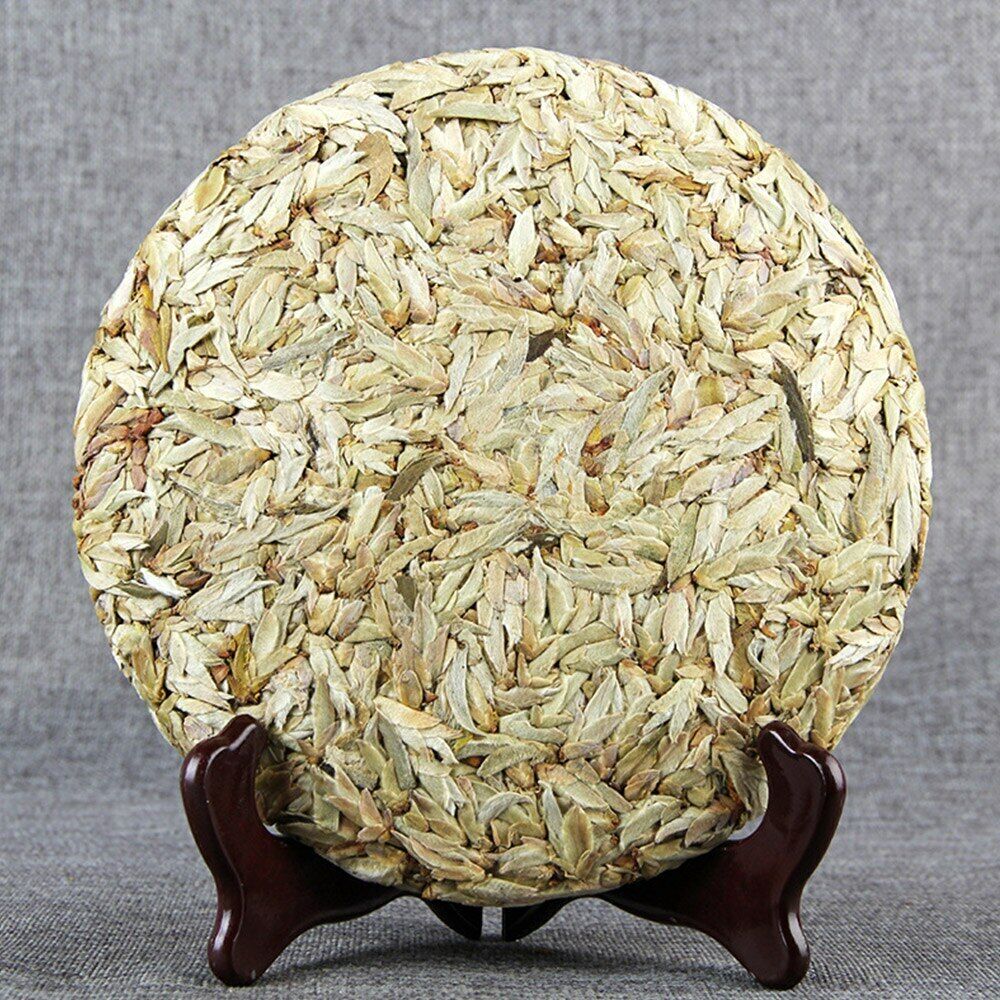 White Tea Early Spring Bud Raw Puer Tea Yunnan Fresh Sheng Puer Tea 357g