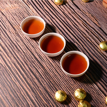 500g Golden Classics Mini Tuocha Original Flavor Ripe Tea Yunnan Pu'er Tea