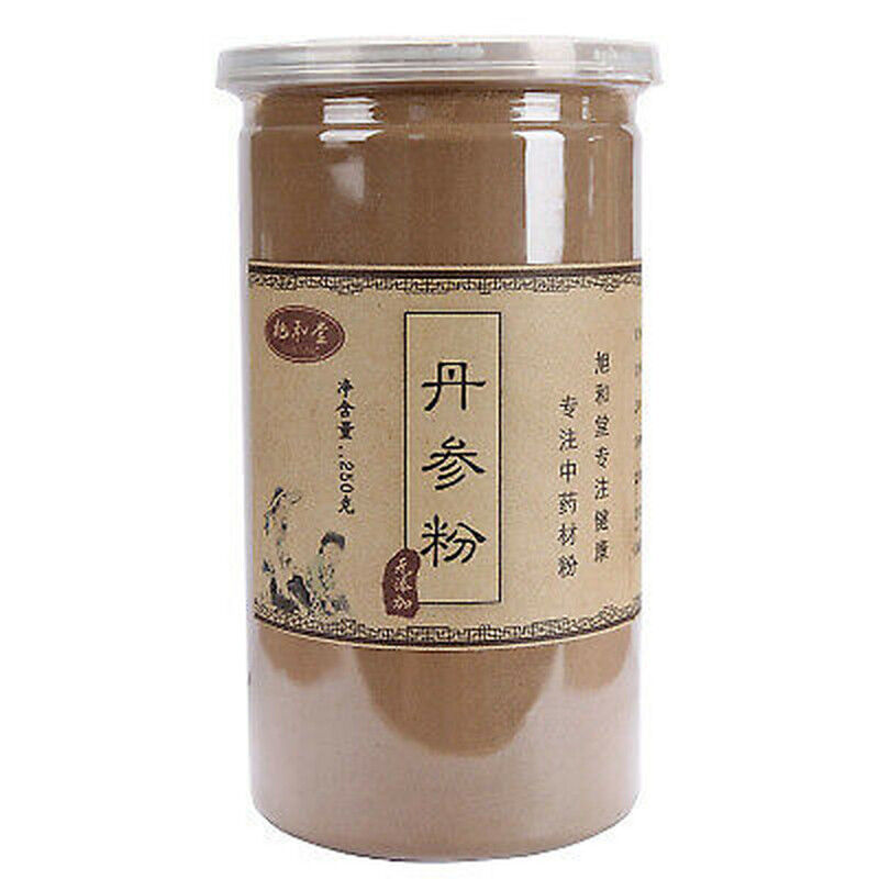 Chinese Salvia Miltiorrhiza Organic Wild Danshen Powder Dan Shen Herbal Medicine