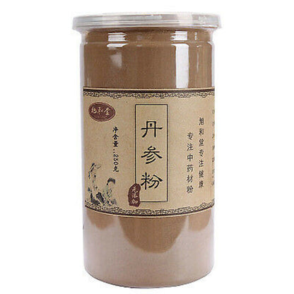 Chinese Salvia Miltiorrhiza Organic Wild Danshen Powder Dan Shen Herbal Medicine
