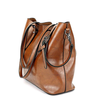 Fashion Womens Leather Handbags Pouch Tote Shoulder Messenger Bags Purse Handbag