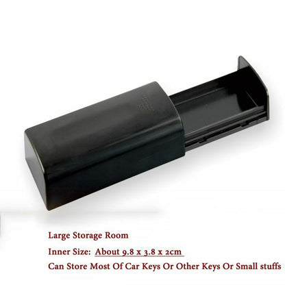 Stash Key Safe Storage Box Plastic Magnetic Portable Car Home Hidden Keys Holder