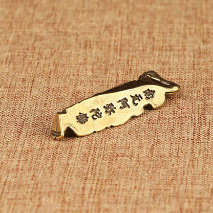 Mini Retro Golden Lying Amitabha Buddha Statue Buddha Sculpture Fi-ca