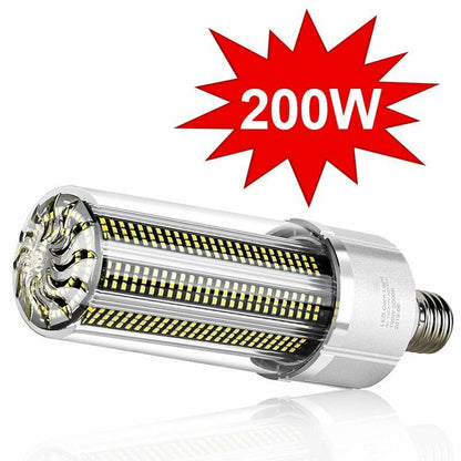 Super Bright LED E27 Corn Bulb 25W-200W Lamp 110V 220V Smart IC E39 E4 Big Power