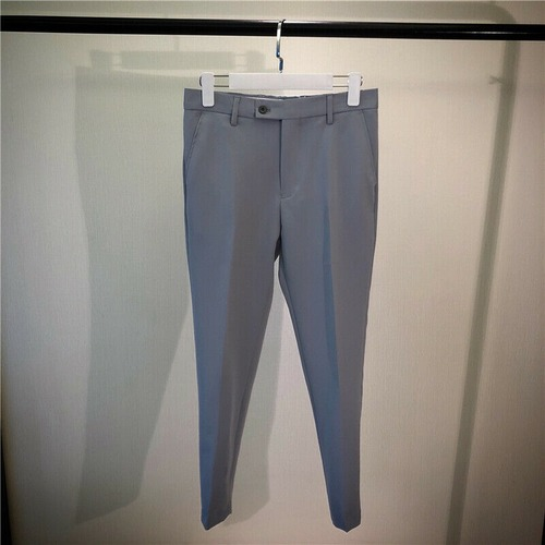 Business Pants Mens Dress Suit Ankle Length Man Office Trousers Men Clothes