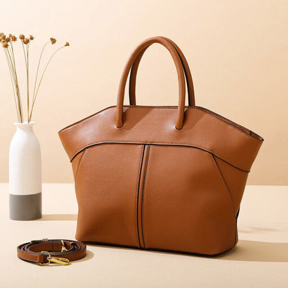 Women Leather Handbags Shoulder Messenger Satchel Tote Crossbody Bags Purse
