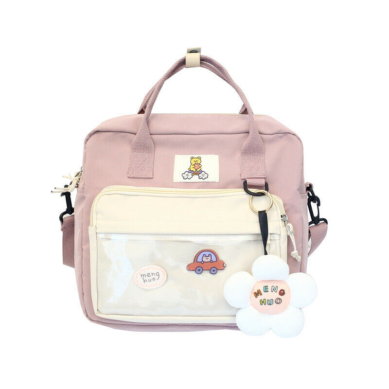 Lovely Multifunctional Backpack Teenage Girls Buckle Portable Female Travel Bags