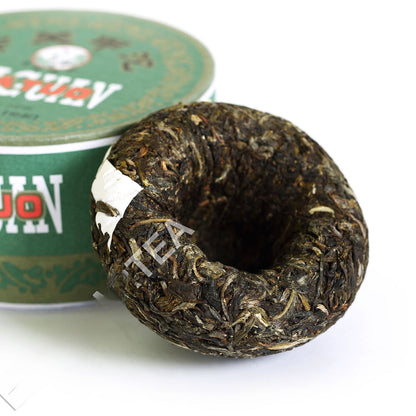 100g Yunnan puer Pu'er Puerh Tea Xiaguan Jiaji Tuocha Cake Boxed Raw Pu-erh