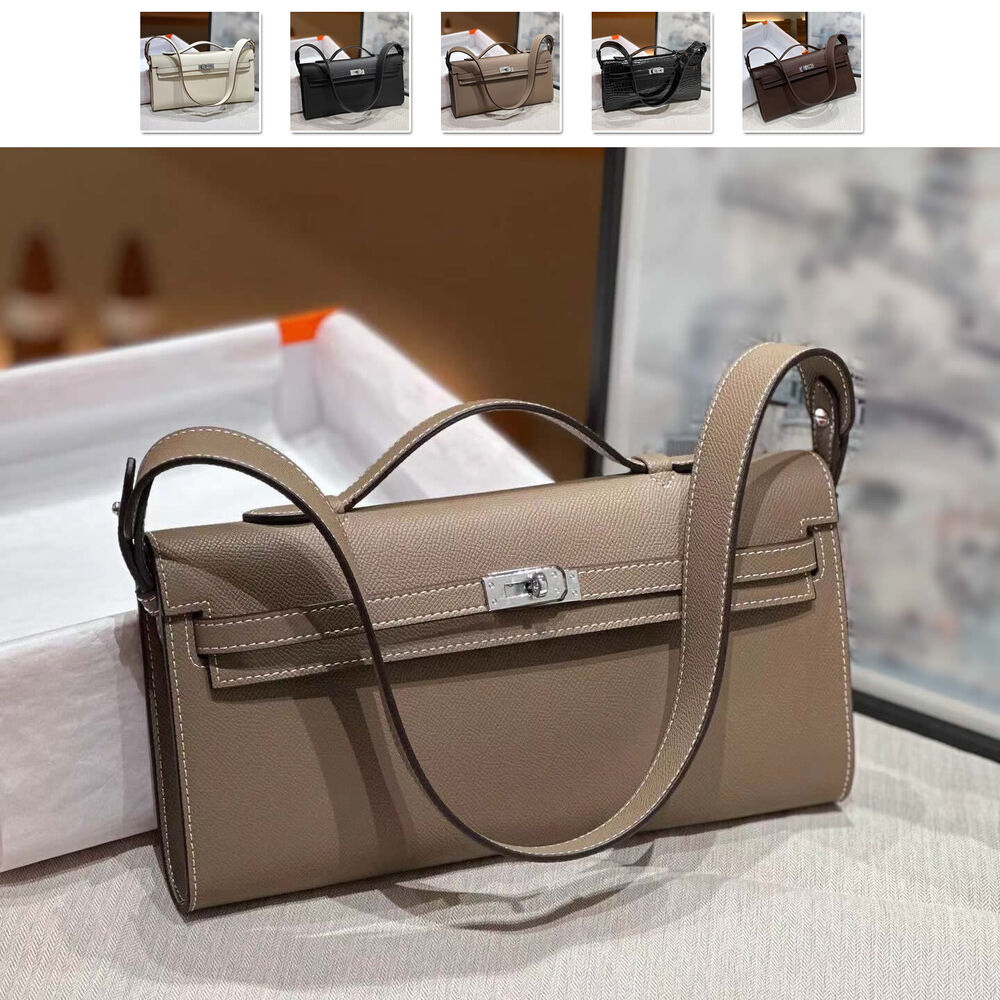 Small Real Leather Flap Purse Shoulder Bag Fashion Handbag Clutch Tote Turn-Lock
