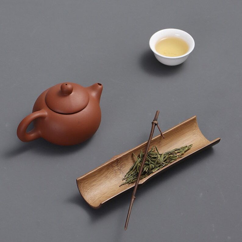 Natural Bamboo Tea Spoon Tea Ceremony Set|Bamboo Tea Accessories