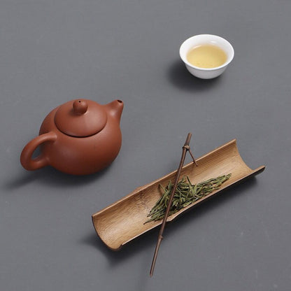 Natural Bamboo Tea Spoon Tea Ceremony Set|Bamboo Tea Accessories